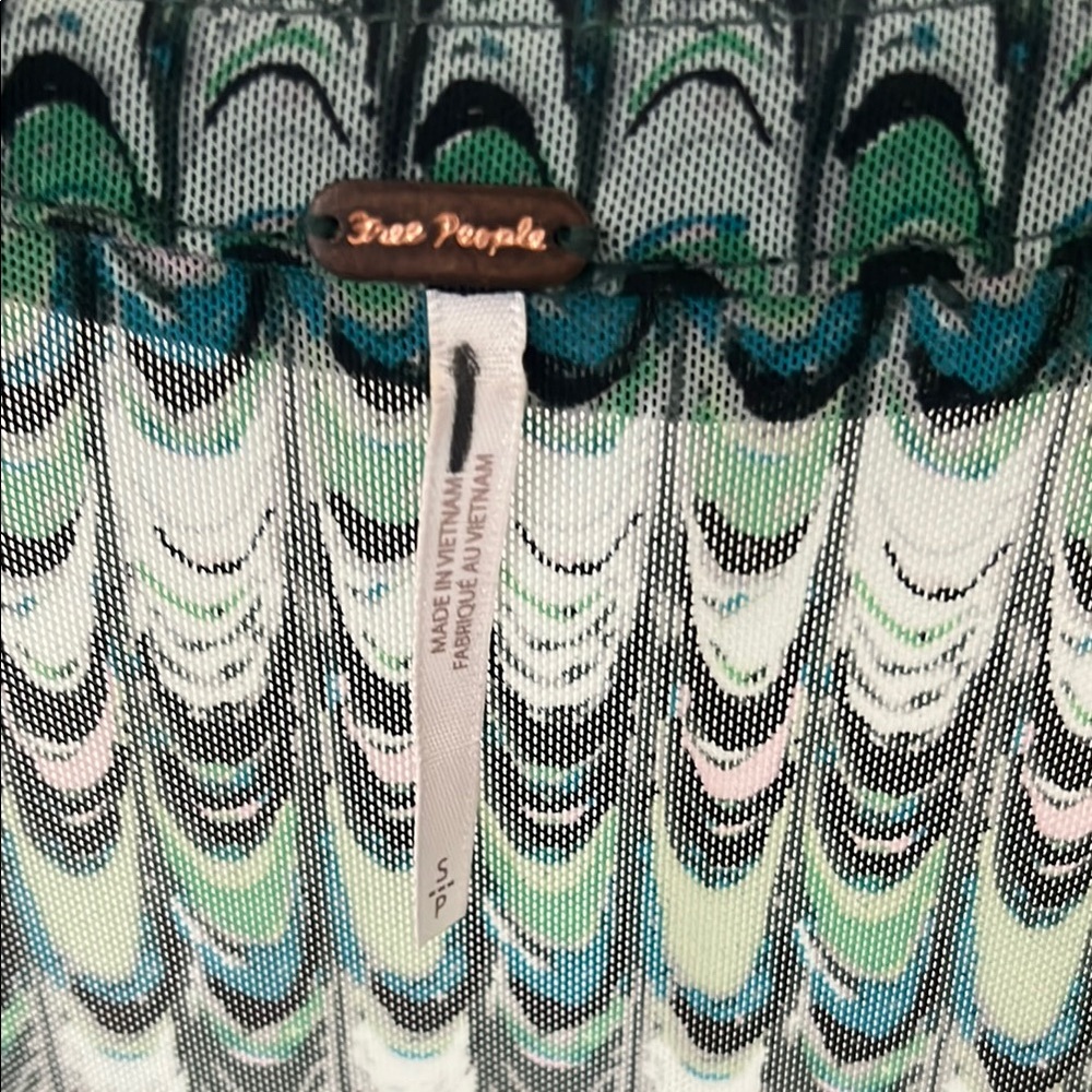 Free People Multicolor Patterned Top - Picture 2 of 4